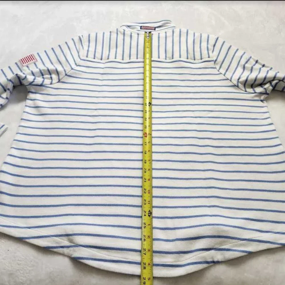 New women's M  XL Vineyard Vines Americana relaxed shep shirt pullover sweater - Picture 8 of 11